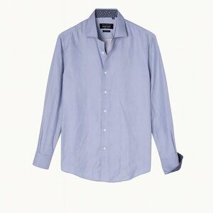 Nicole Miller Light Blue Slim Fit Men’s Dress Shirt NWT | Size M 15-15.5 34/35